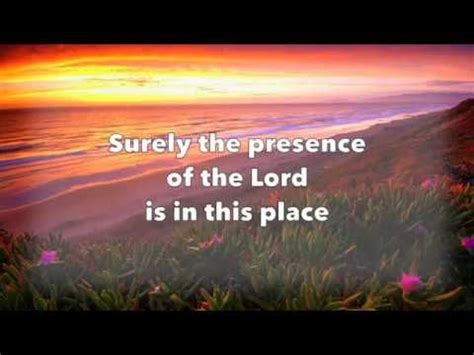 Surely the Presence of the Lord - Nashville Singers (worship video with ...