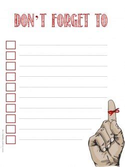 To Do List Template
