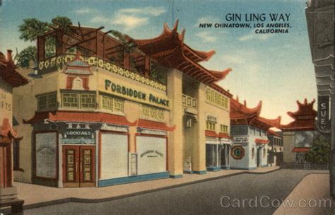 Gin Ling Way, New Chinatown Los Angeles, CA