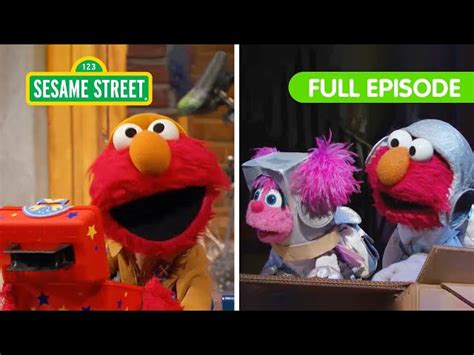 Elmo Goes to Space! | TWO Sesame Street Full Episodes - Videos For Kids