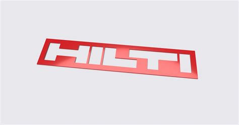 Hilti Logo by ToxicMaxi | Download free STL model | Printables.com