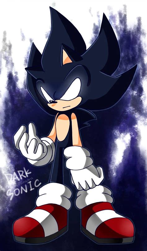 DarkSonic by Russona | Sonic, Sonic dash, Sonic and shadow