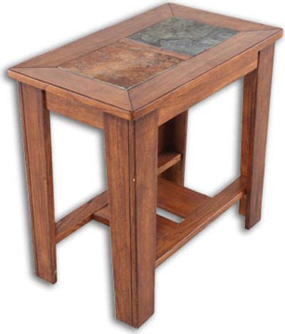 Ashley T353-7 Toscana Series Chair Side End Table, Rustic Brown, Rich warm finish, Solid wood ...
