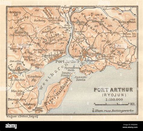 Port Arthur China Map