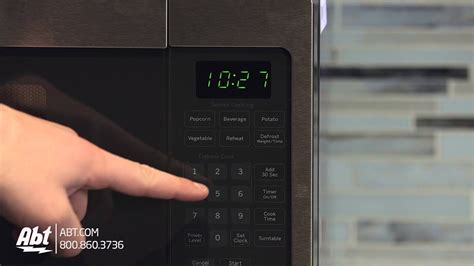 GE Profile Stainless Steel Countertop Microwave Oven PEM31SFSS - Overview - YouTube