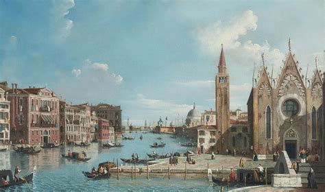 Follower of Giovanni Antonio Canal, il Canaletto , The Grand Canal ...