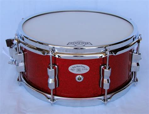 13x6 Red Sparkle Snare Drum