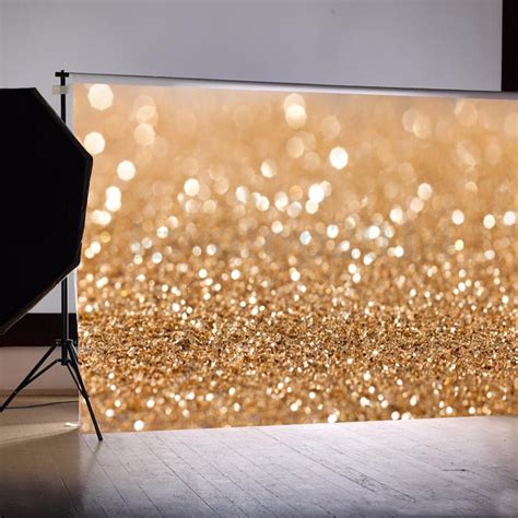 7x5ft Studio Photo Video Photography Backdrops Brown Bokeh Printed ...