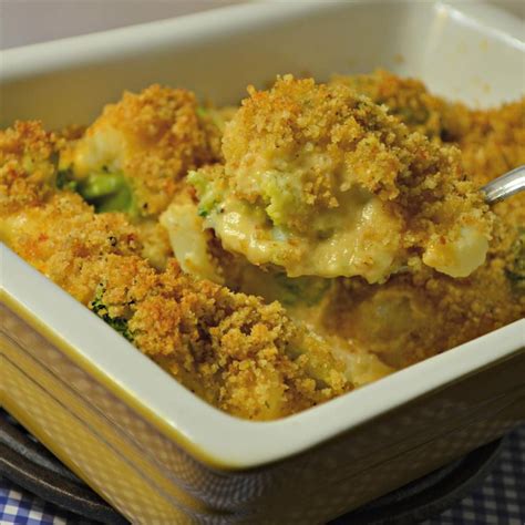 Broccoli and Cauliflower Gratin Recipe