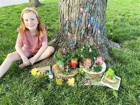 Gnome village – an easy DIY & fun tutorial. Perfect summer kid project!