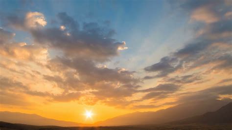 The Picturesque Sunrise On Cloud Stream Stock Footage SBV-316775783 - Storyblocks