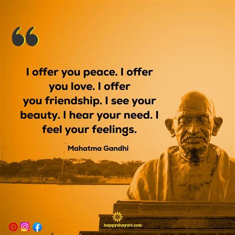 149+ Inspiring Mahatma Gandhi Quotes on Love & Peace (FAITH) - Happy ...