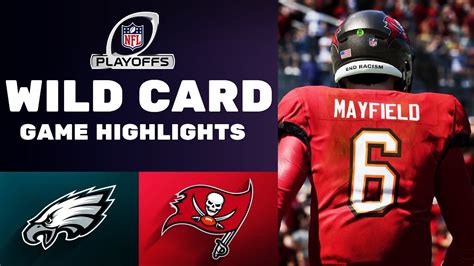 Philadelphia Eagles vs Tampa Bay Buccaneers Wild Card Game Highlights - YouTube