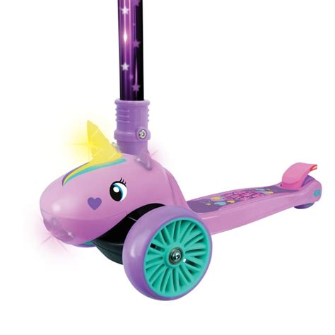 858 Unicorn Light Up Scooter | Smyths Toys UK