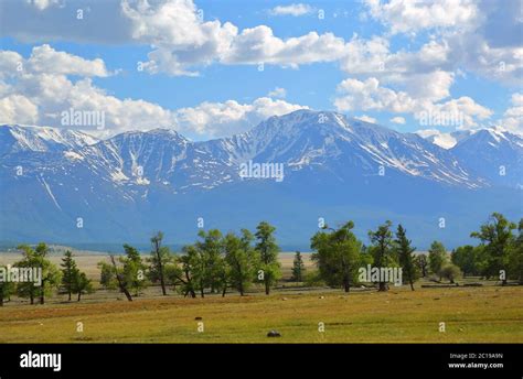 Altai mountains landscape Stock Photo - Alamy