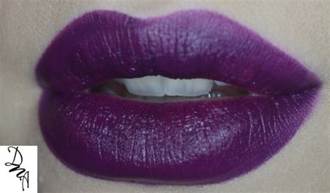Eggplant DNA Lipstick Intense Pop of Color Dark by DNACosmetics
