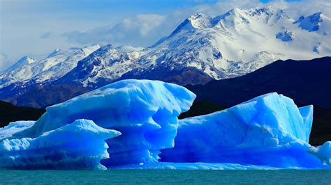 Explore Ice Blue Perito Moreno Glaciers that merge with the Sky