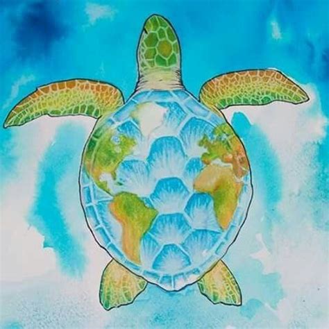 Turtle world | Turtle art, Turtle, Sea turtle