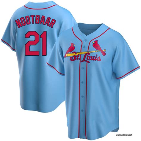 Lars Nootbaar Men's St. Louis Cardinals Alternate Jersey - Red Replica