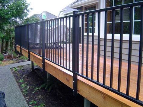 Inspiring Metal Deck Railing Systems #7 Aluminum Deck Railing Systems | Railings outdoor, Metal ...