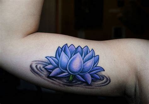 Blue Lotus Tattoo Meaning - Tattoos Book - 65.000 Tattoos Designs