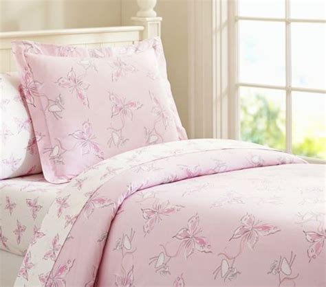 POTTERY BARN KIDS ALEXA BUTTERFLY PINK FULL/QUEEN DUVET + 2 PILLOWCASES FAIRY | Paisley quilt ...