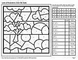 Laws Of Exponents  Color By Code / Coloring Pages Safari WhooperSwan sketch template