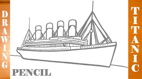 Ausmalbild Titanic - Malvorlagen