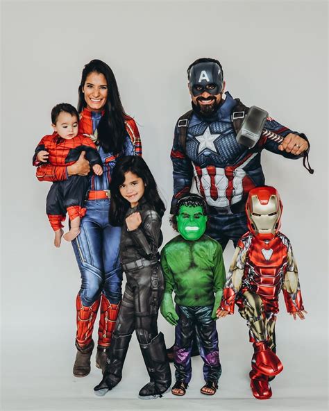 This family dressed up as their favorite Marvel Superheroes this ...