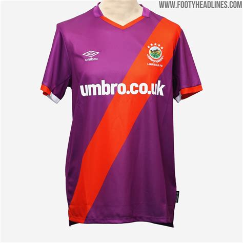 Garish: Umbro Linfield FC 20-21 Away Kit Released - Footy Headlines