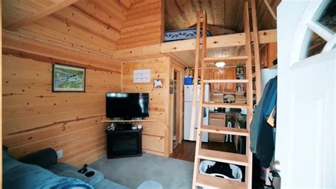 12x16 Shed Turned Tiny House: Part-Time Tiny Living in Alaska