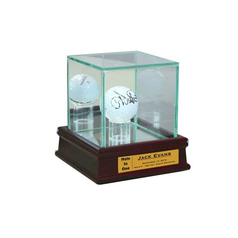 Personalized Golf Ball Display Case for Hole in One - Walmart.com - Walmart.com