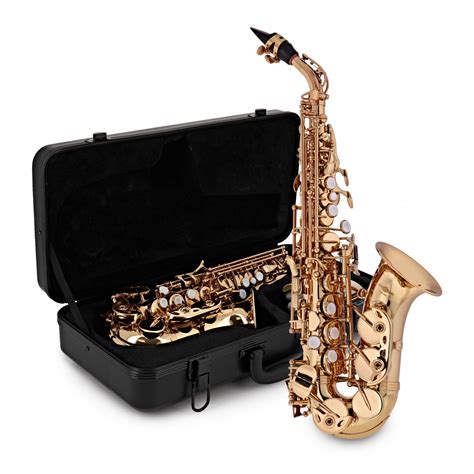 Curved Soprano Saxophone by Gear4music at Gear4music