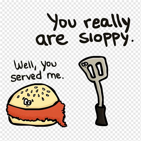 Sloppy Joe's Recipe Food, others, comics, food, text png | PNGWing