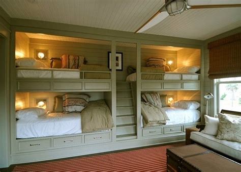 Built In Bunk Beds Building Plans | The Bedding Ideas | Двухъярусные комнаты, Кровати и ...