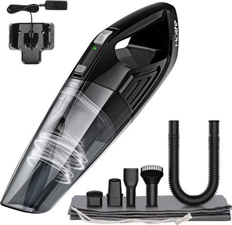 (Upgraded) Holife Handheld Vacuum Cordless, Bagless Vacuum Cleaner Hoover, 2200mAh Battery ...