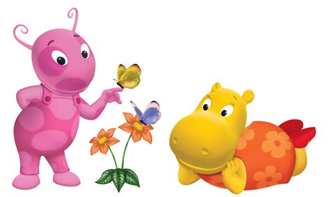 Backyardigans Uniqua and Tasha 1600x960 | Clipart Kids Cartoons | Pinterest