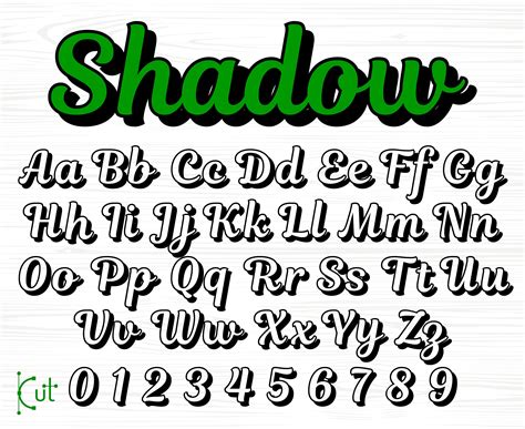 Shadow Font Shadow Script Font Shadow Font Style Shadow Cursive Font ...