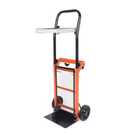 80kg Heavy Duty Folding Hand Truck Bag Sack Trolley Barrow Cart Garden Platform Trolley Home ...