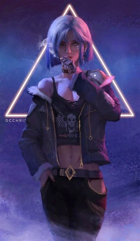 Pin by Akymi Von Monroe on nữ | Cyberpunk girl, Cyberpunk anime, Cyberpunk character