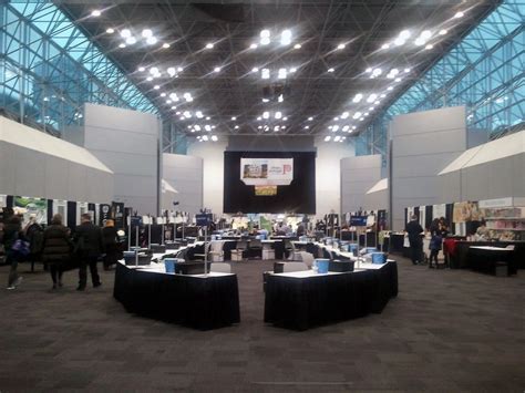 Amazing grand hall in the Javits Convention Center, venue for the 2013 ...