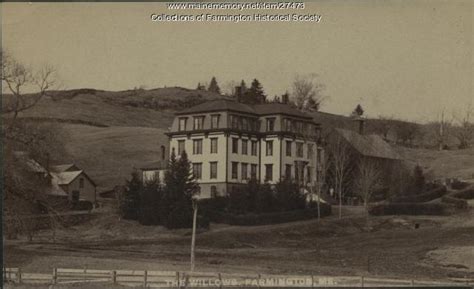 The Willows Hotel, Farmington, ca. 1885 - Maine Memory Network