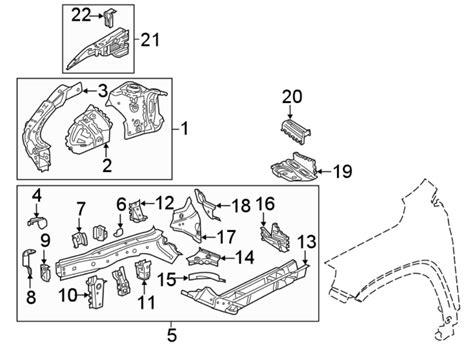 GMC Terrain Frame Side Member Bracket (Lower). Rear - 84054587 | GM Parts Depot, Ottawa Ontario