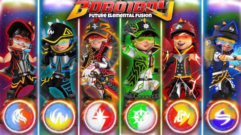 BoBoiBoy Galaxy Musim 2 Future Elemental Fusion X - YouTube