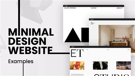 33 Truly Minimal Design Website Examples
