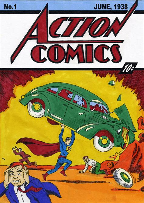 Action Comics 1 June 1938 First Appearance Of Superman