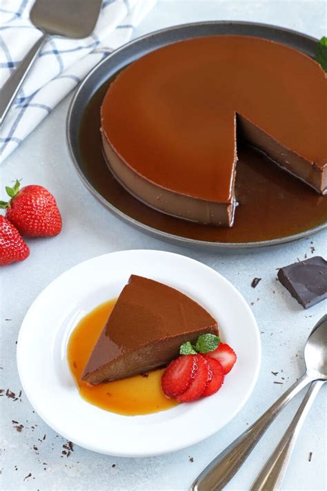 Chocolate Flan - My Dominican Kitchen