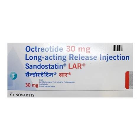 Sandostatin LAR 30 mg Injection at Rs 34000/box | Sandostatin Injection in Mumbai | ID ...