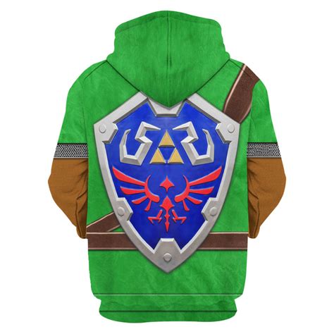 Link Iconic Shield Iconic Costume Unisex Hoodie Sweatshirt T-shirt ...