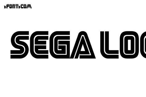 SEGA LOGO - Free Font Download